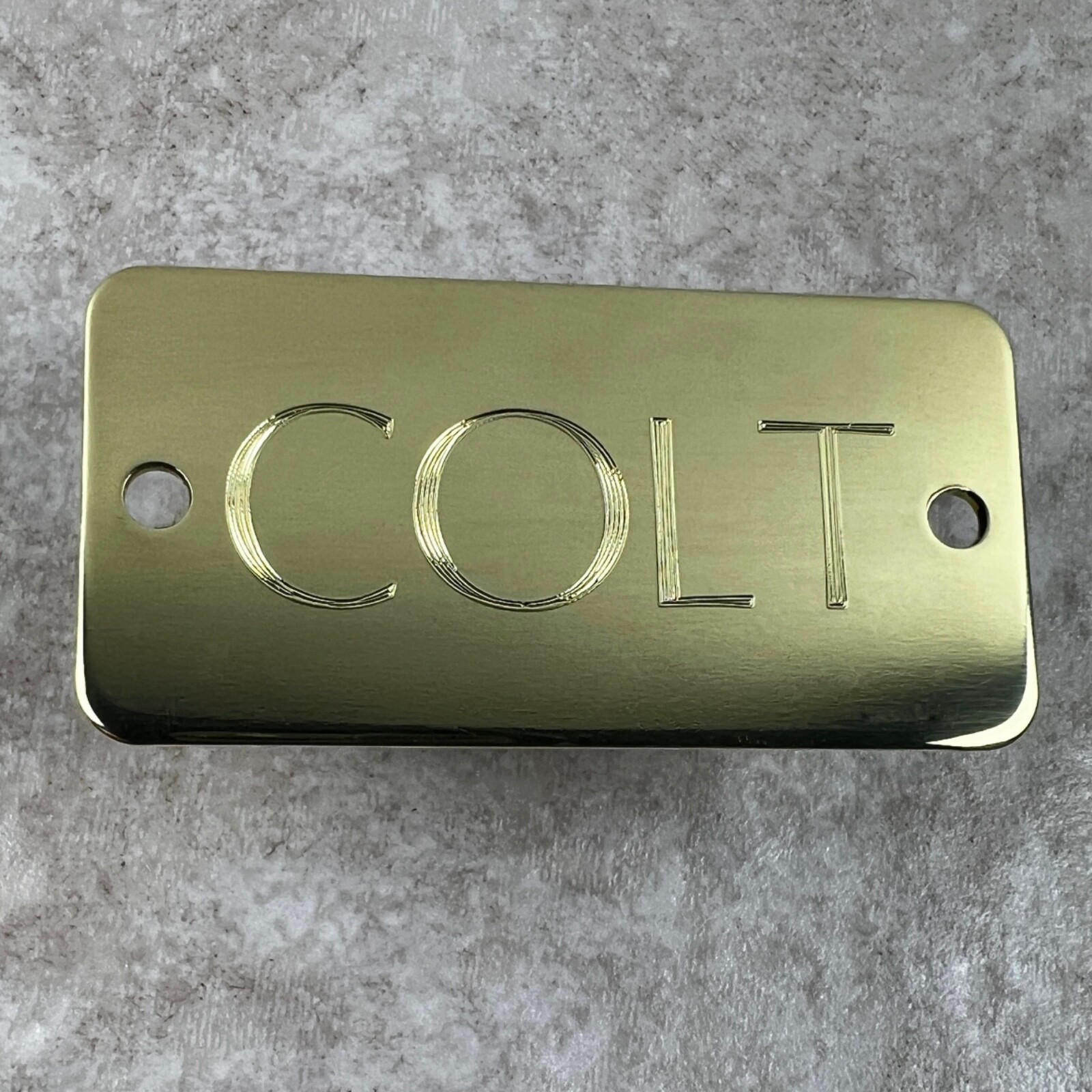 Custom Engraved Name Plat Personalized ID Tags NAME PLATE Engraved BRASS MEDIUM
