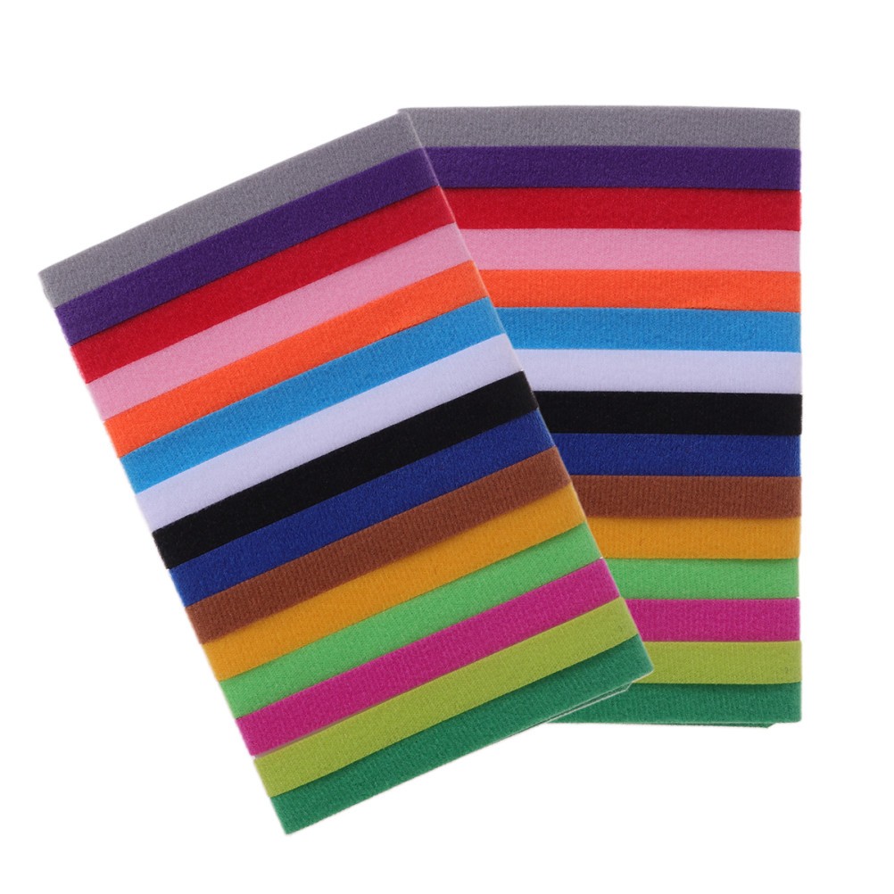 15Pcs Durable Pet Identification Collar Adhesive Puppy Id Bands Assorted Color