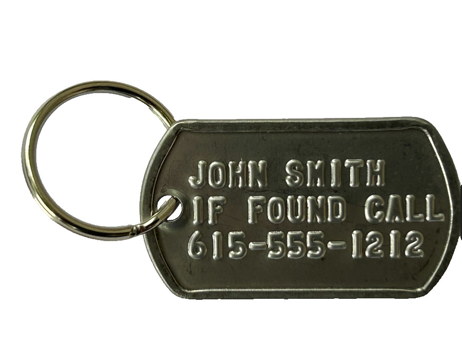 Stainless Steel, Pet ID Tags. Dog Tags. Pet Tags Personalized Embossed
