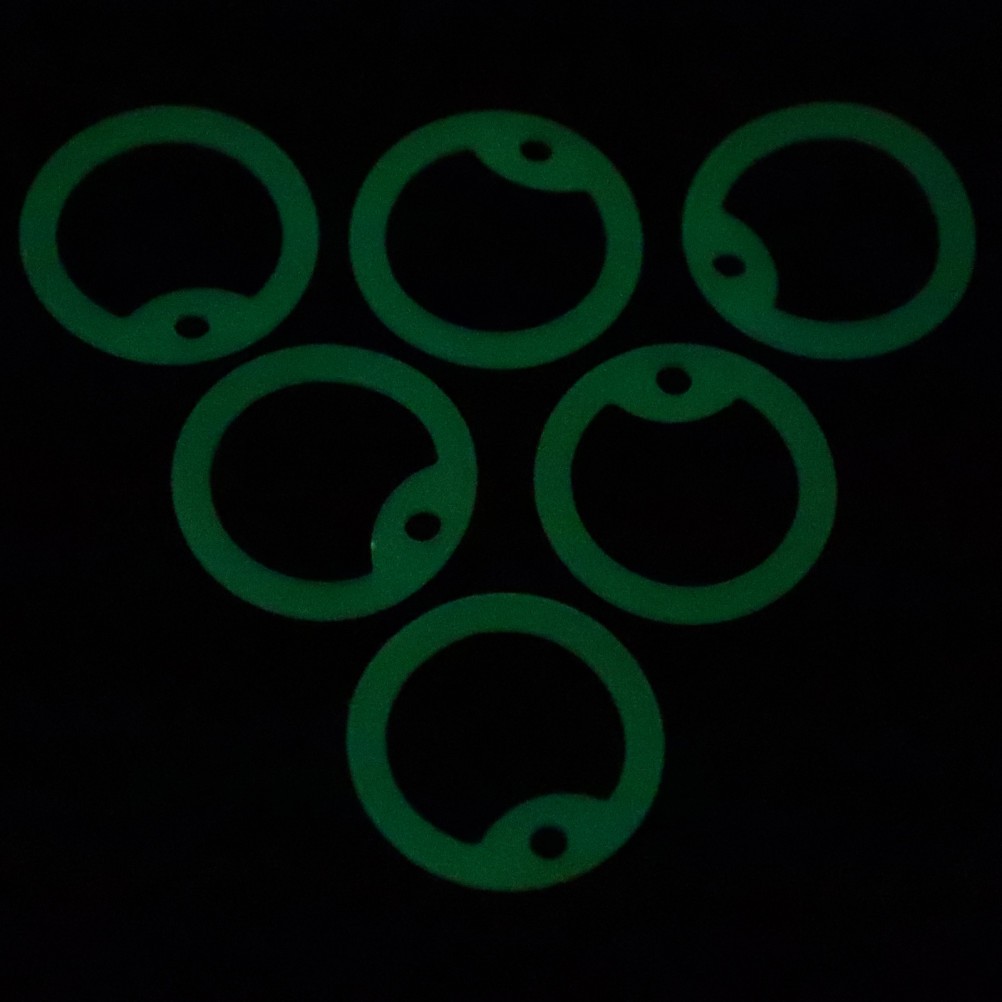 6 Pcs Noise Dampening Tag Sleeve Cancelling Cover Dog Collar Accessories