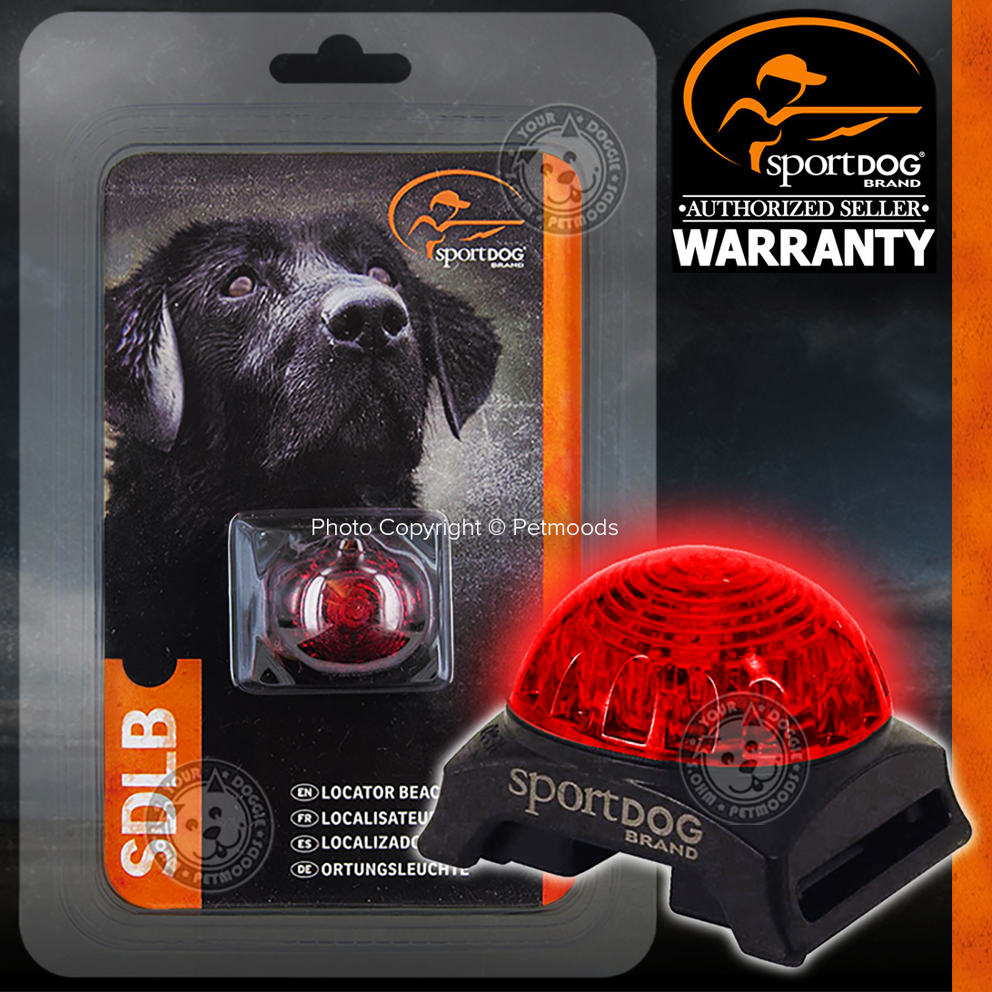 SportDOG Locator Dog Pet Collar Safety Beacon Red Light Adapter Carabiner Clip