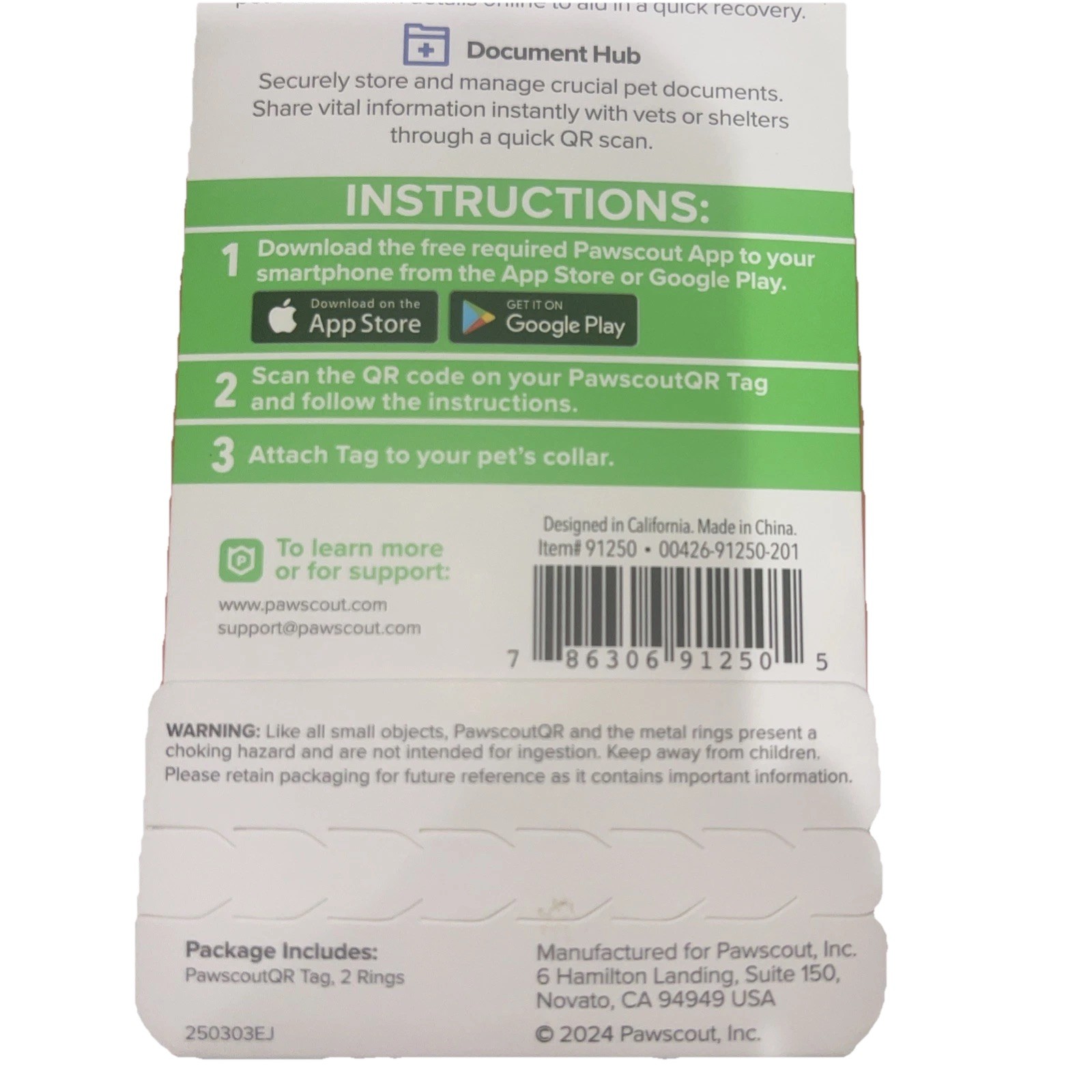 🐾 PAWSCOUT The Smart Pet Tag QR Finder For Dogs Cats Smartphone Pets Safety App