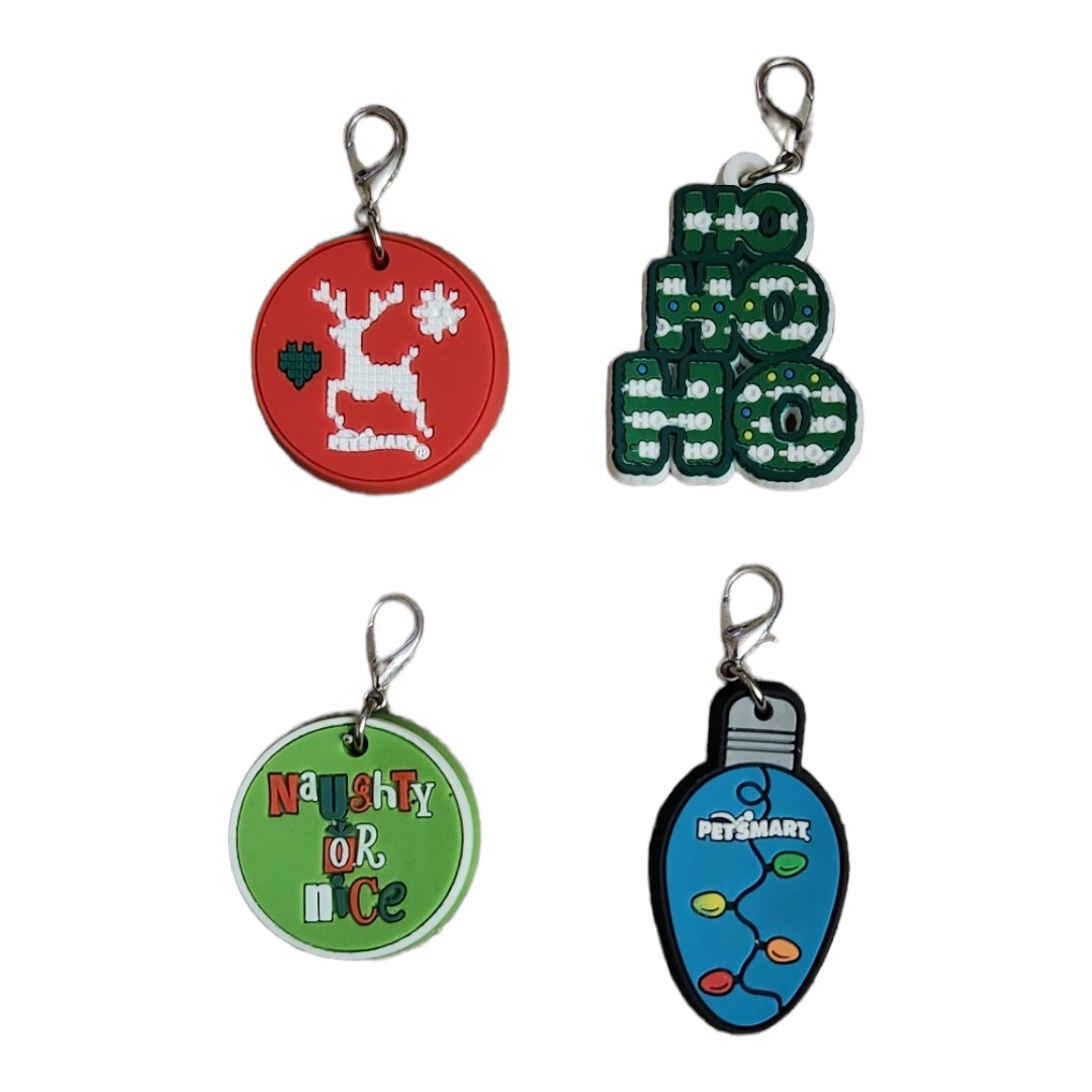 PetSmart Christmas/Holiday Dog/Cat/Pet Tag☆Medallion☆Clasp☆Clip☆