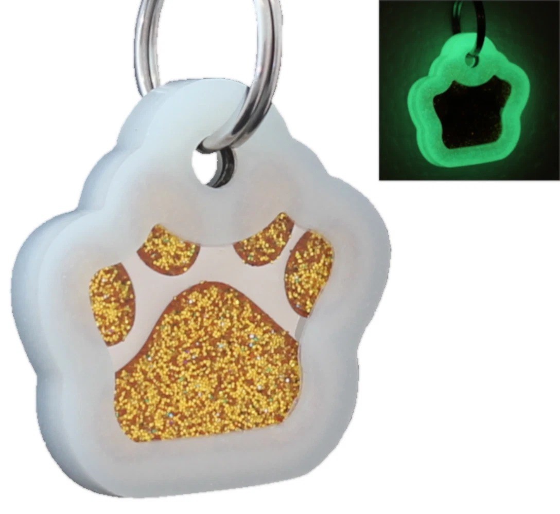 Personalized Pet ID Tag Dog Tag Cat Tag Custom Cat Tag Easy to Read Pet Tag free