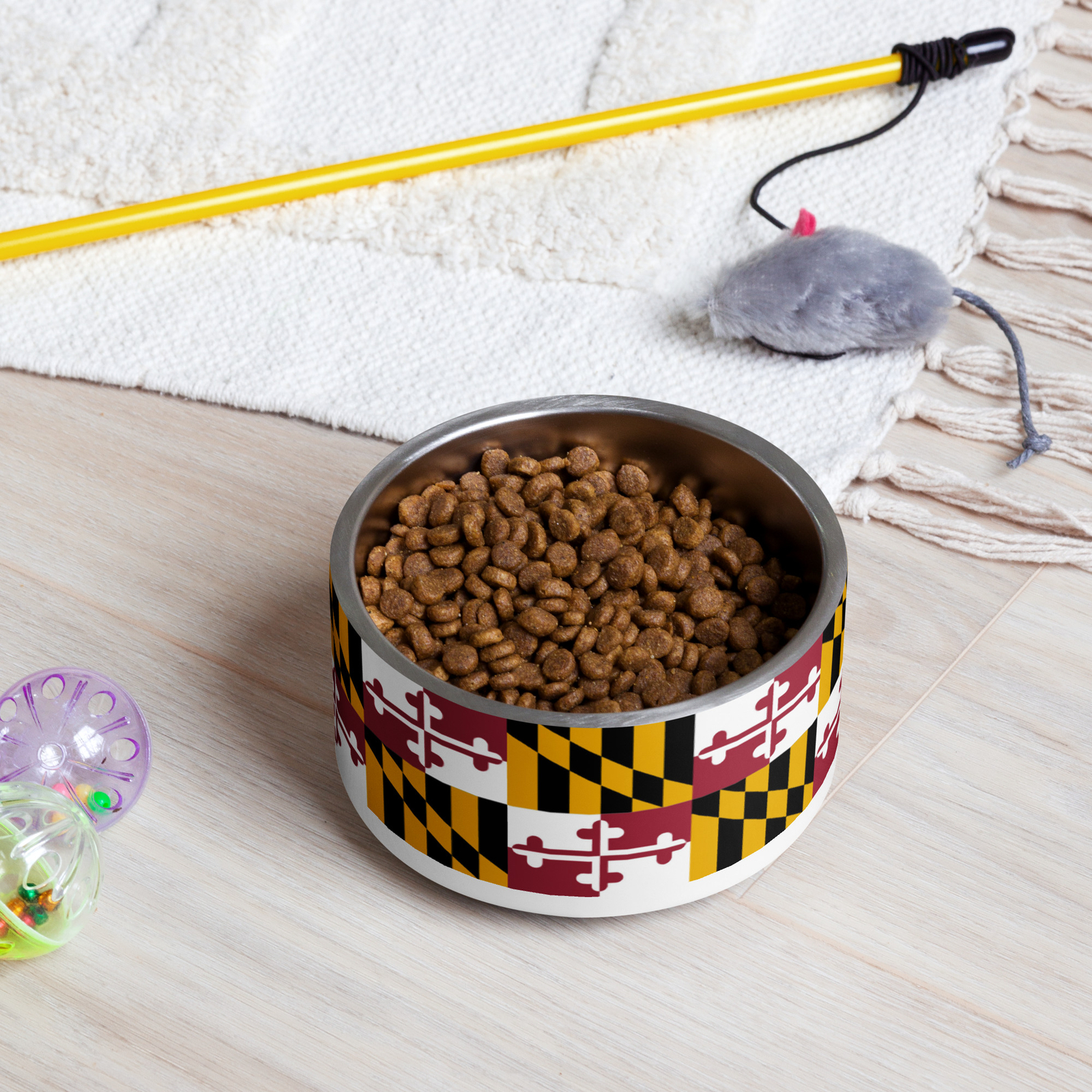 Maryland Flag Pet bowl
