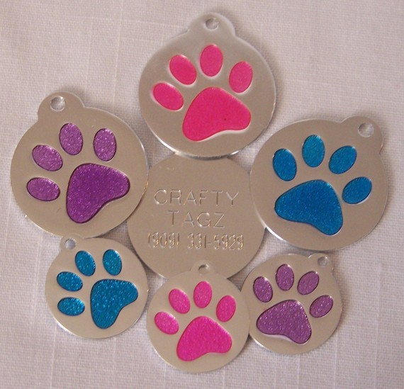 CUSTOM ENGRAVED PET TAG ID PERSONALIZED DOG CAT NAME TAGS Buy 3 get 1 free