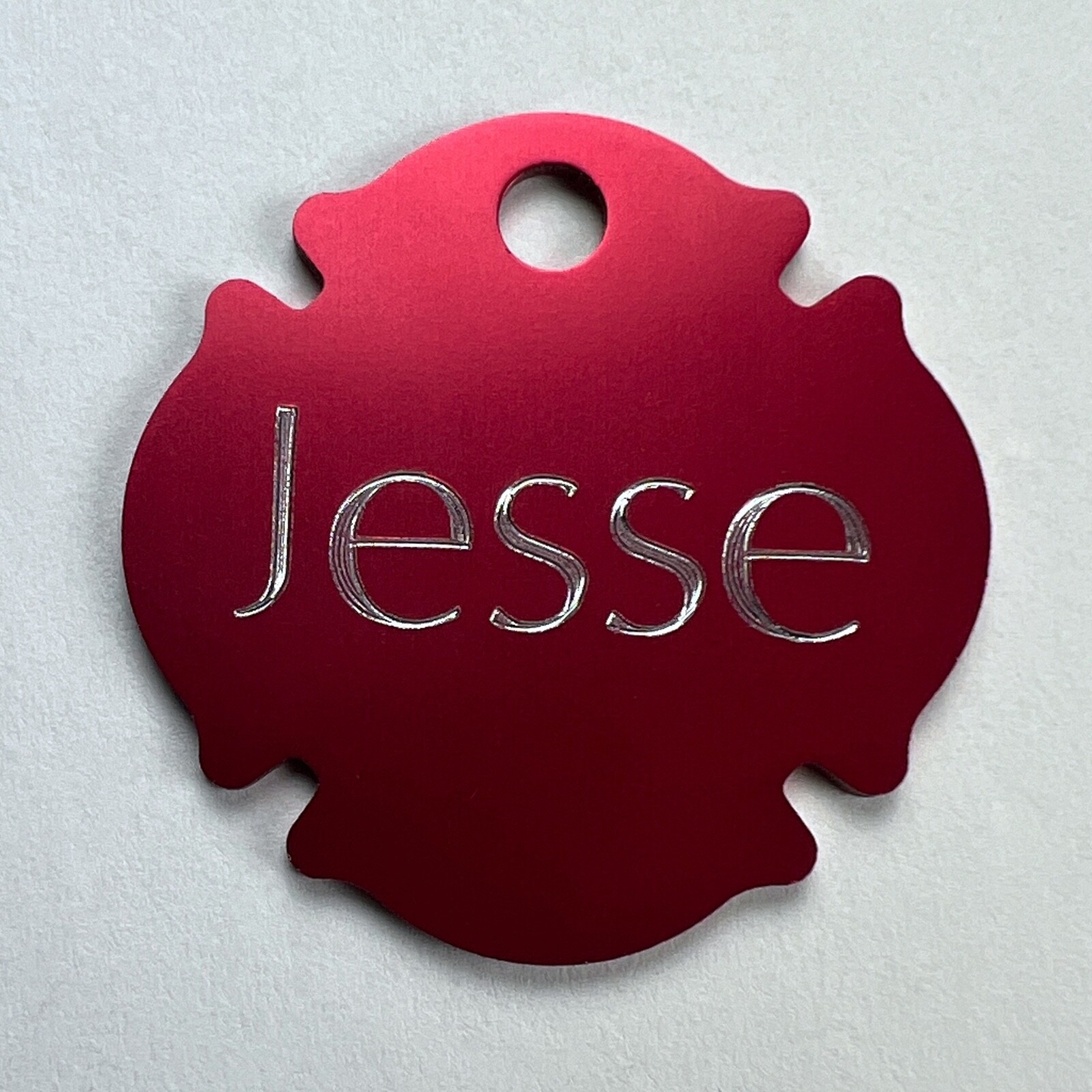 Custom Engraved Dog Tags Personalized Dog Collar Pet Tags Engraved Pet FIRE DOG