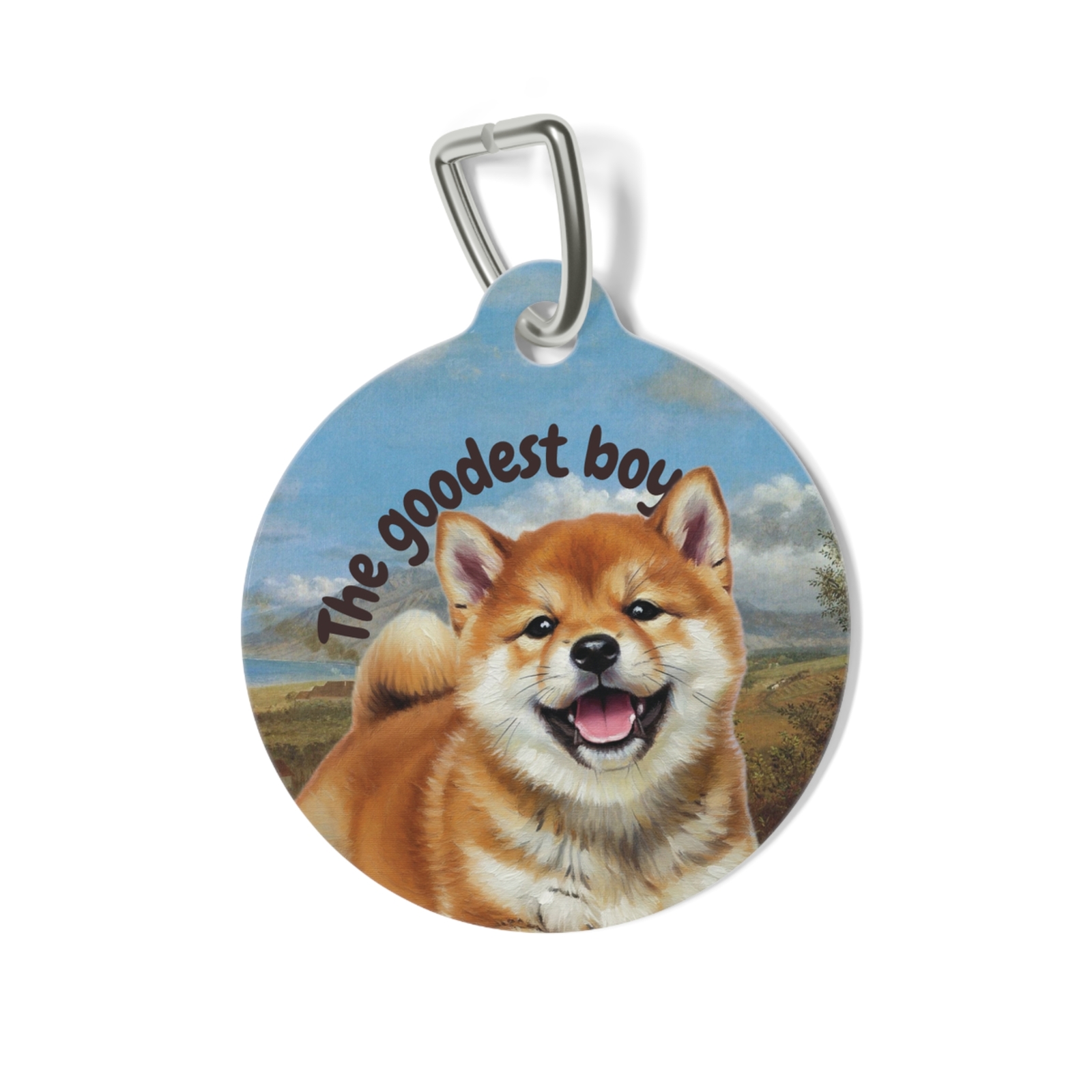 Custom Pet Tag – The Goodest Boy, Dog ID Tag, Accessory, Lover Gift, Pet Charm