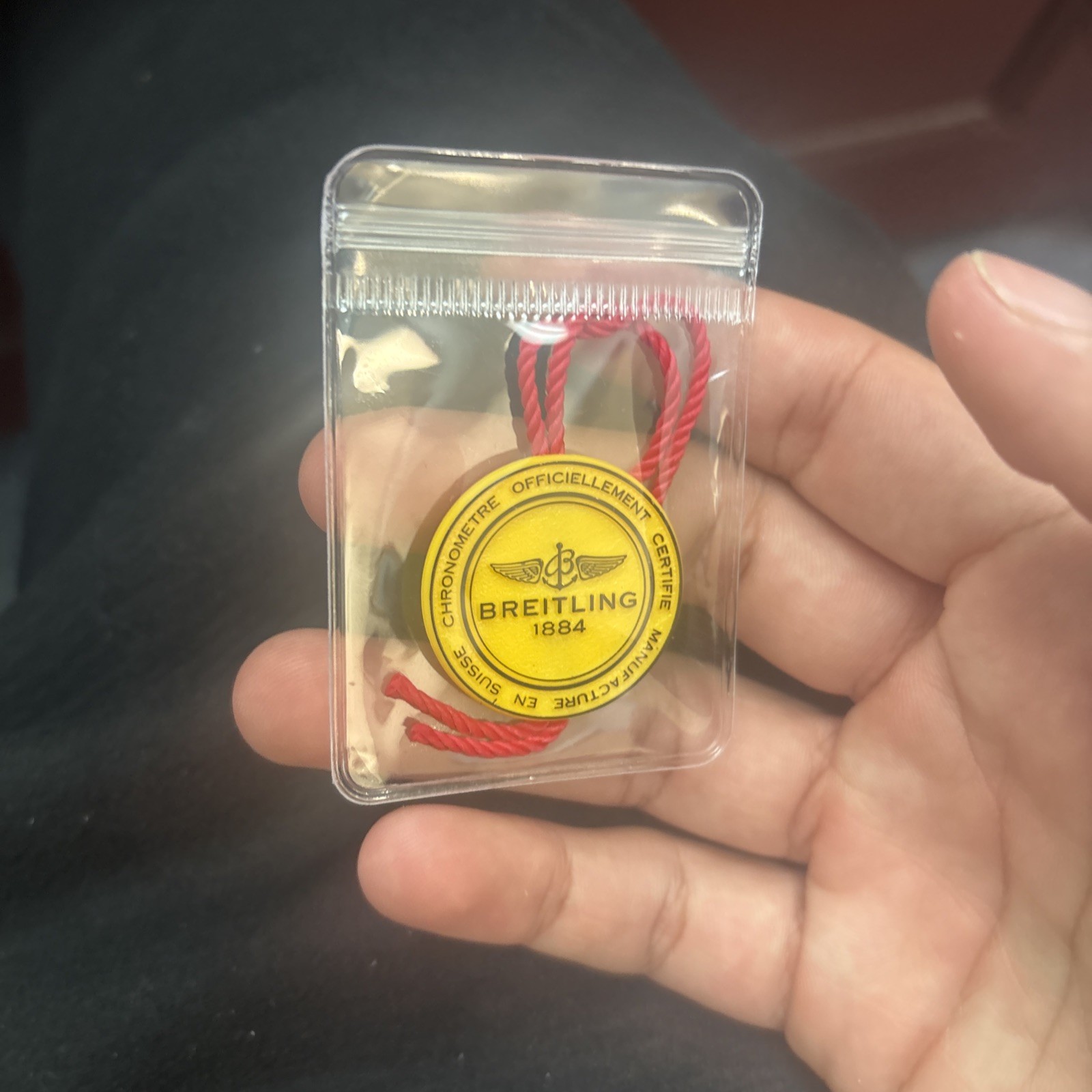 Breitling Authentic Boutique Yellow Tag As Is