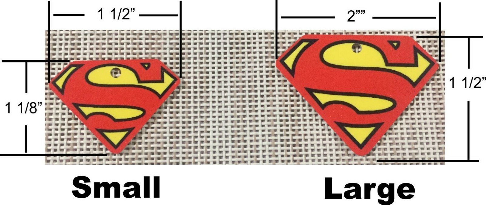 Pet Tags Personalized Pet ID tag for Dog and Cat ROUND Tags Superman hero custom