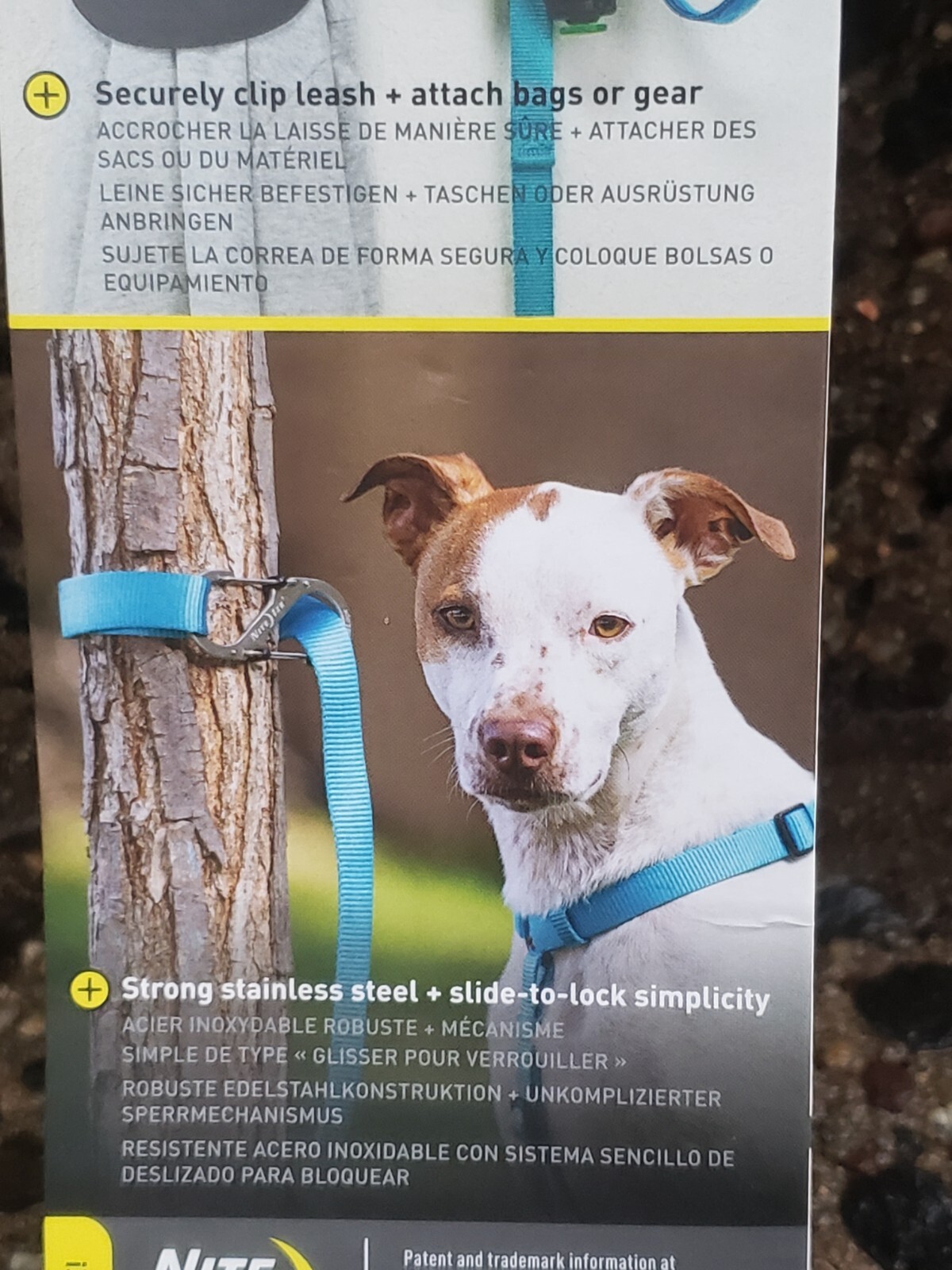 NEW Nite Ize SlideLock Pet S-Biner Animal Dog Strong 3.5″ Secure Your Pet