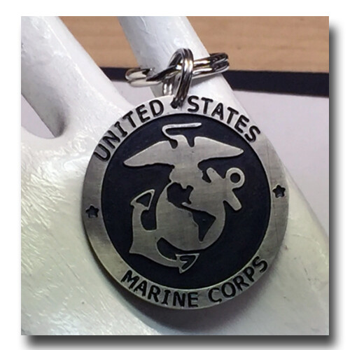 USMC Marine Corp Pet ID Dog Name Tag Free Engraving Semper Fi