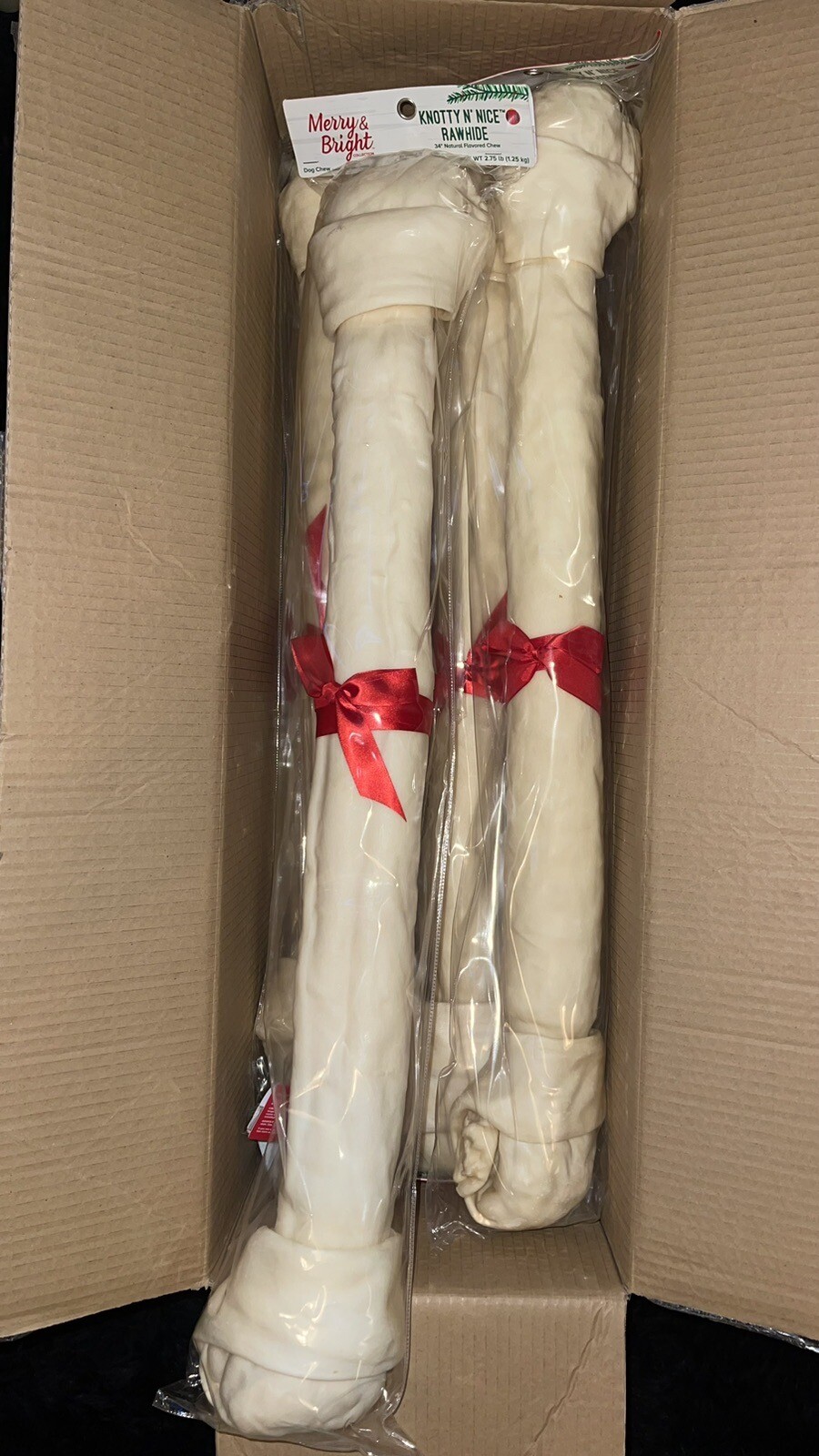 Merry Bright 34” Dog Chew Natural Flavored