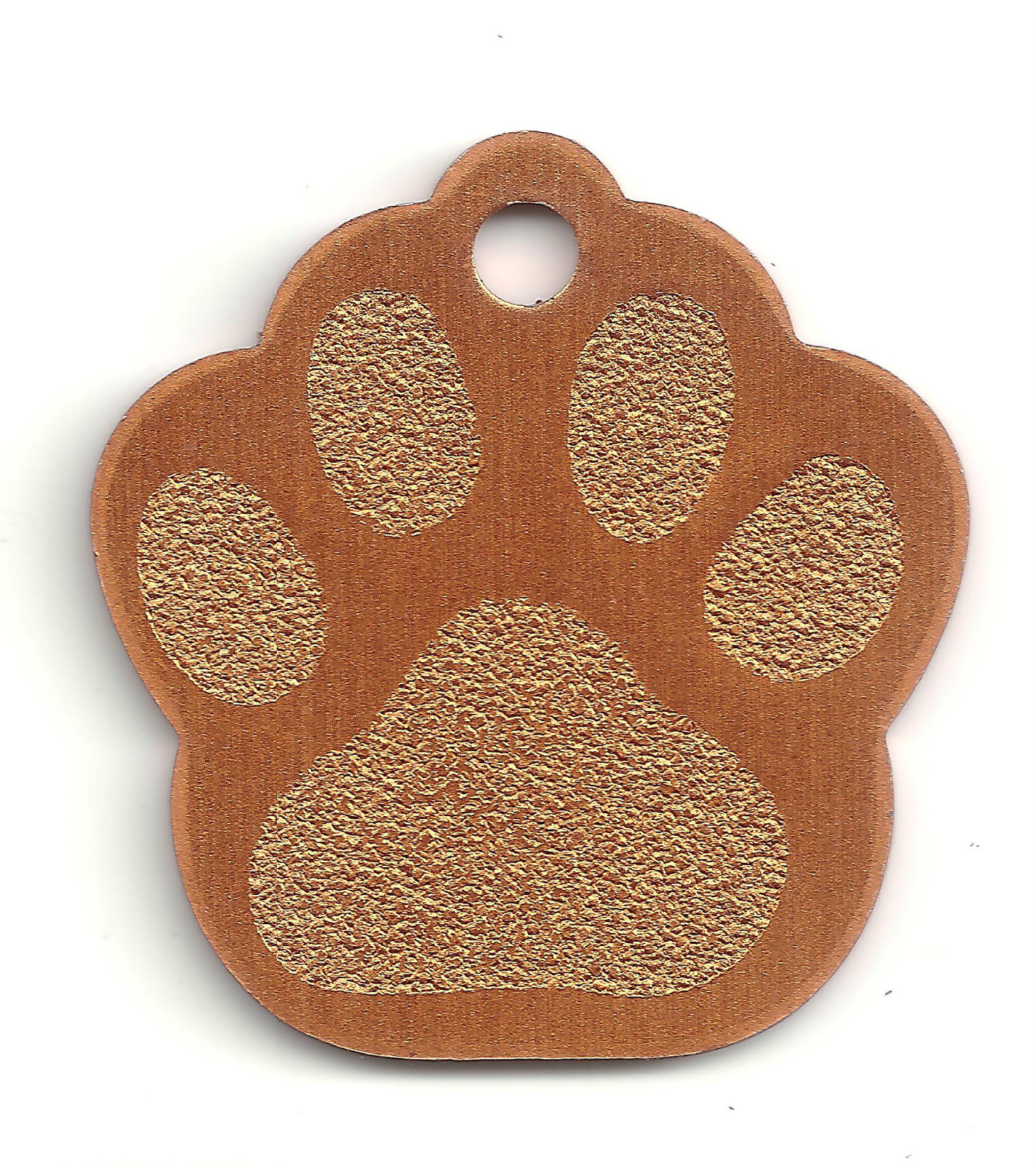 Small Paw Print Kitty Cat Puppy Toes Dog Pet ID Tag