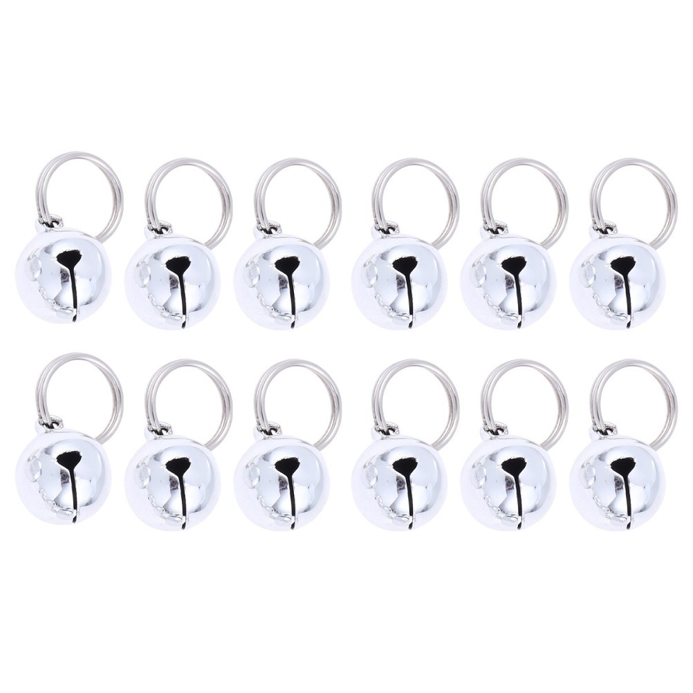12pcs loud pet collar bell Cat Bells Loud Cartoon Pet Bells Cat Bells Dog
