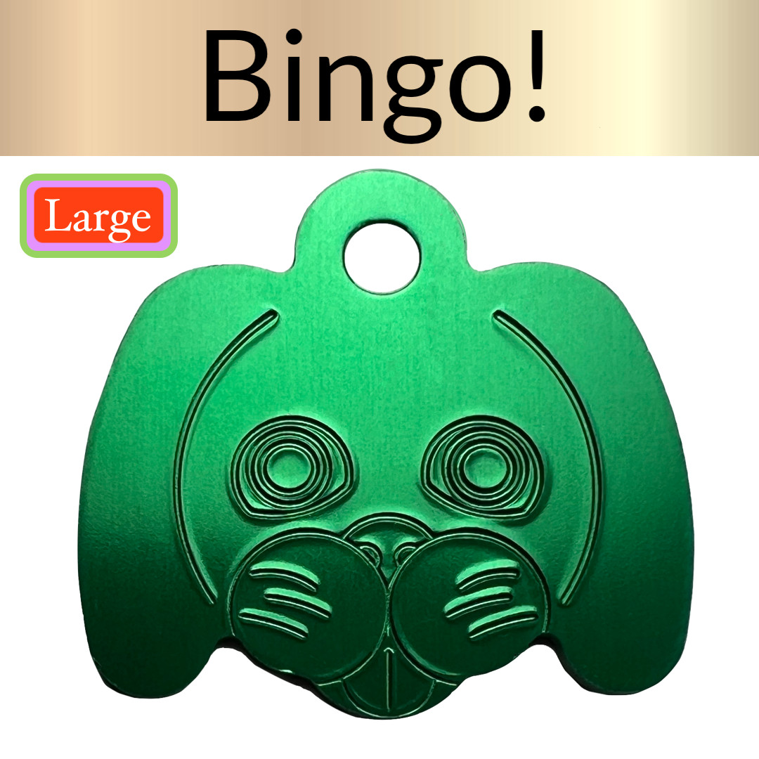 Custom Engraved Dog Tags Personalized Dog Collar Pet Tags Engraved GREEN PUPPY