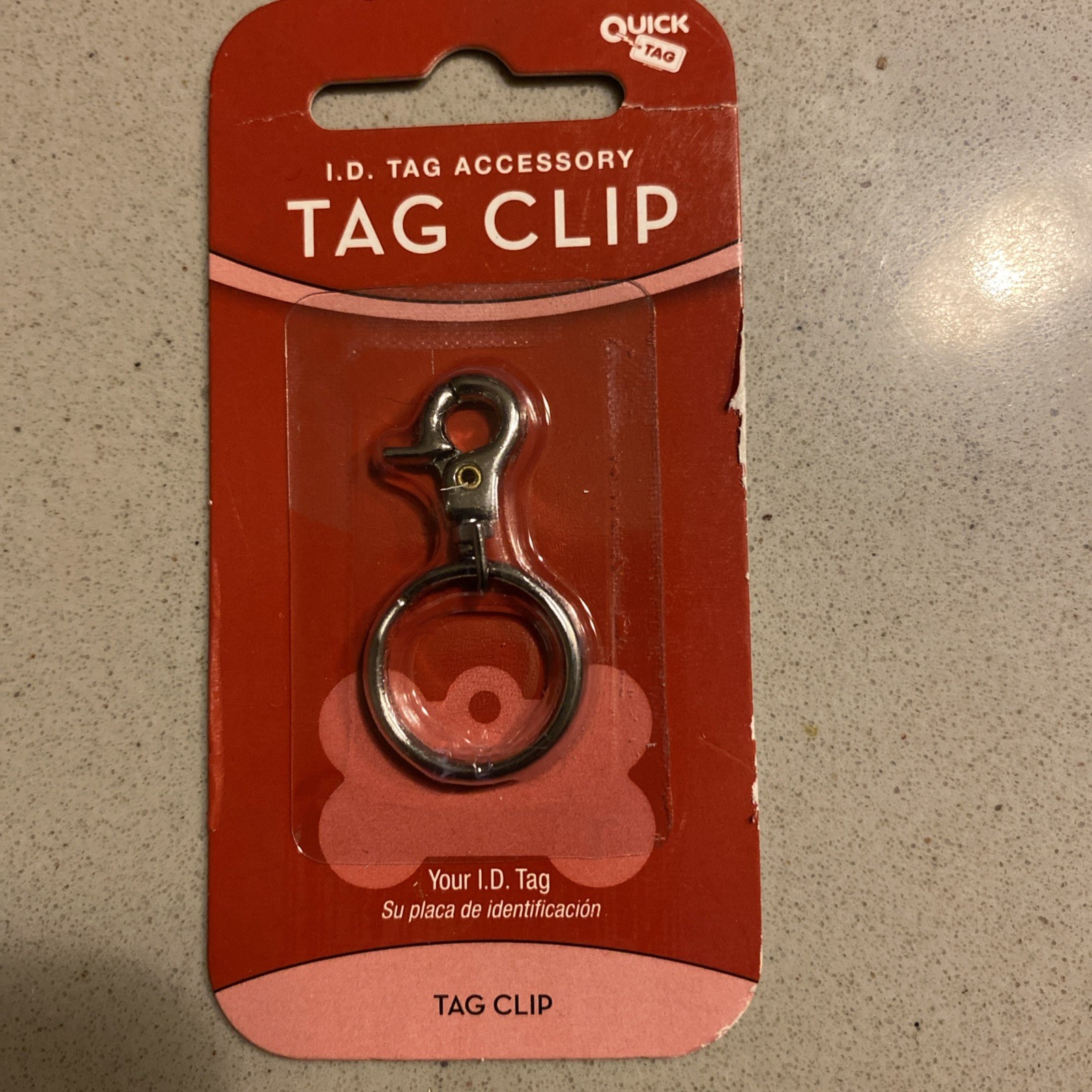 ID Tag Accessory Tag Clip Pet