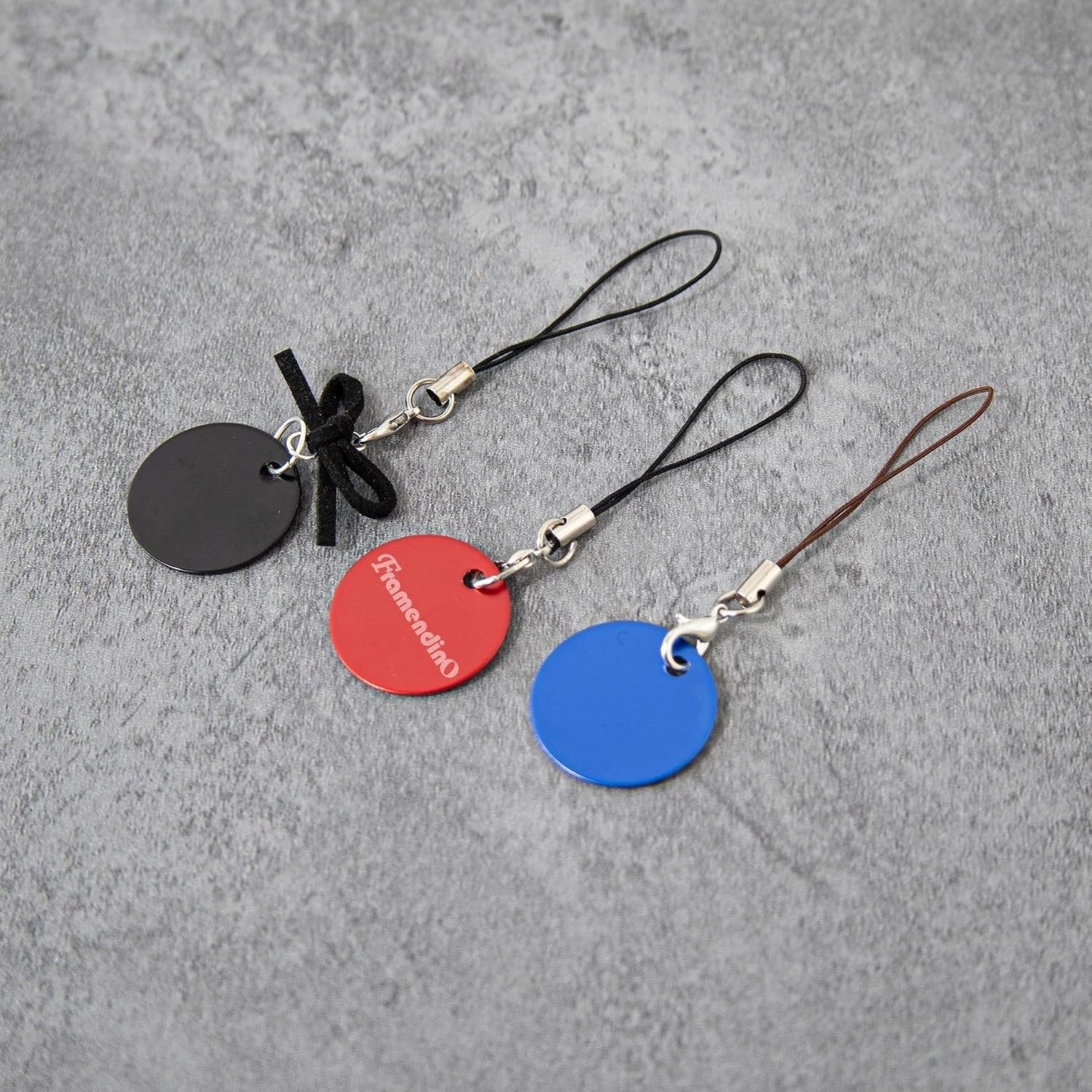 Pet ID Tag Colorful Blank Round Double Sided Pets ID Tag Name Phone Number ID…