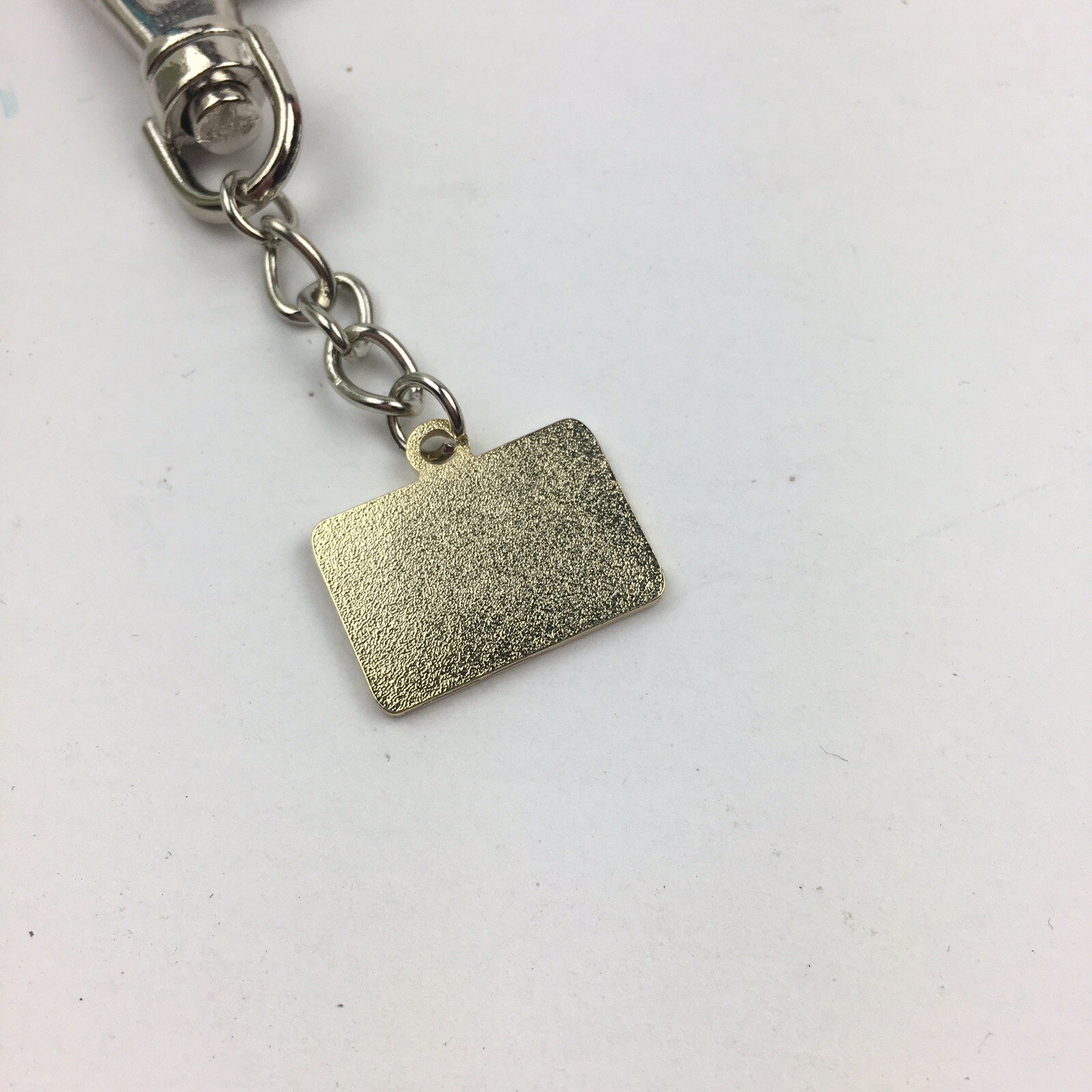 Dog Paws Charm Keyring On The Tracks To Success Tag