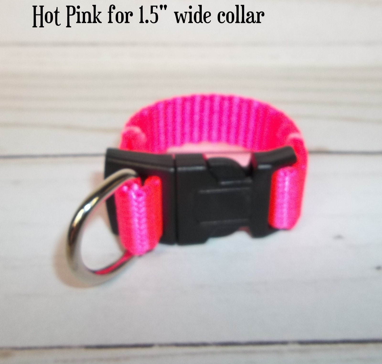 Dog Pet ID Tag Holder for 1″ or 1.5″ wide dog collar Add Remove Dog tags quckly