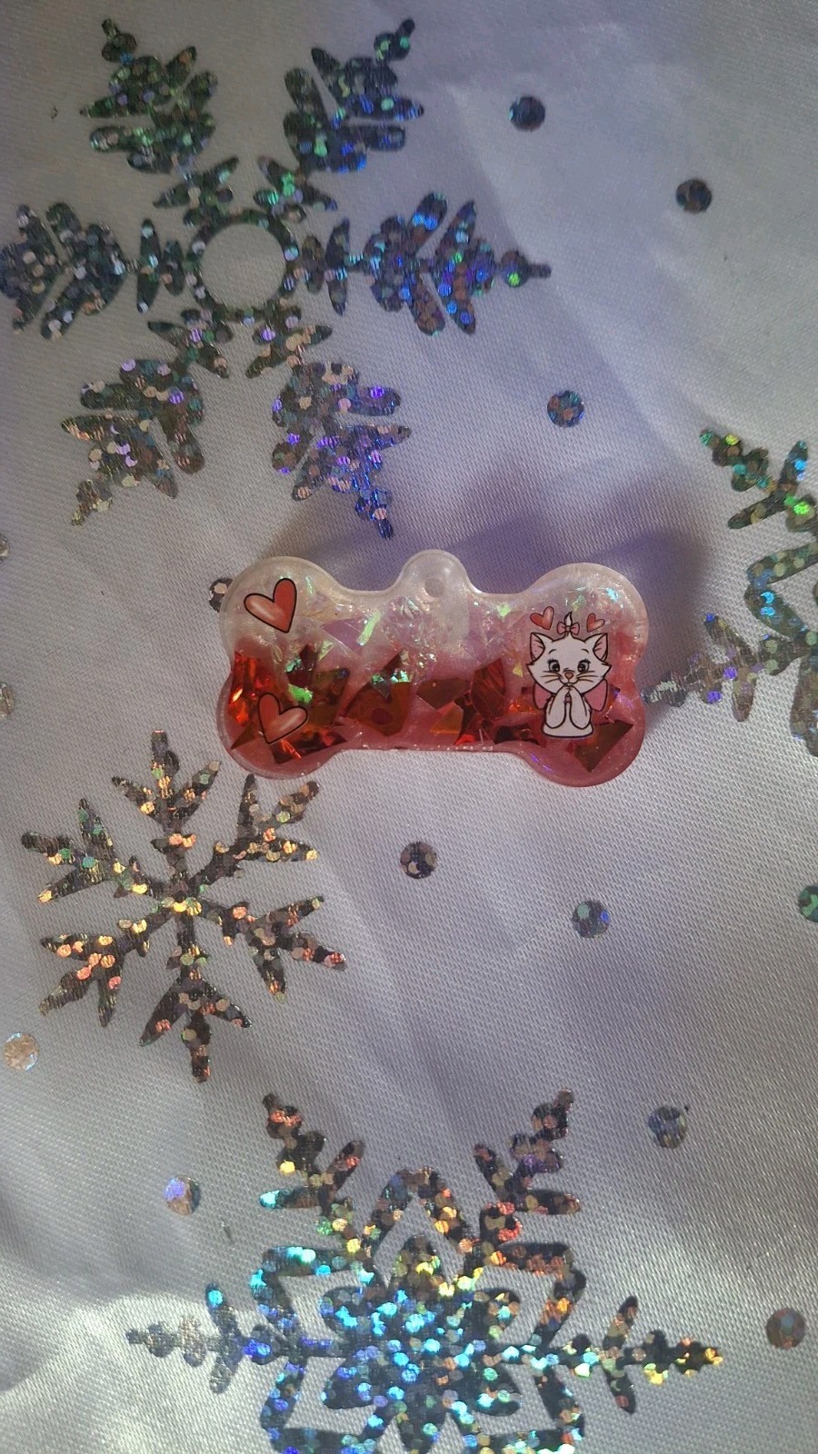 Resin Tag Dog La gata Marie