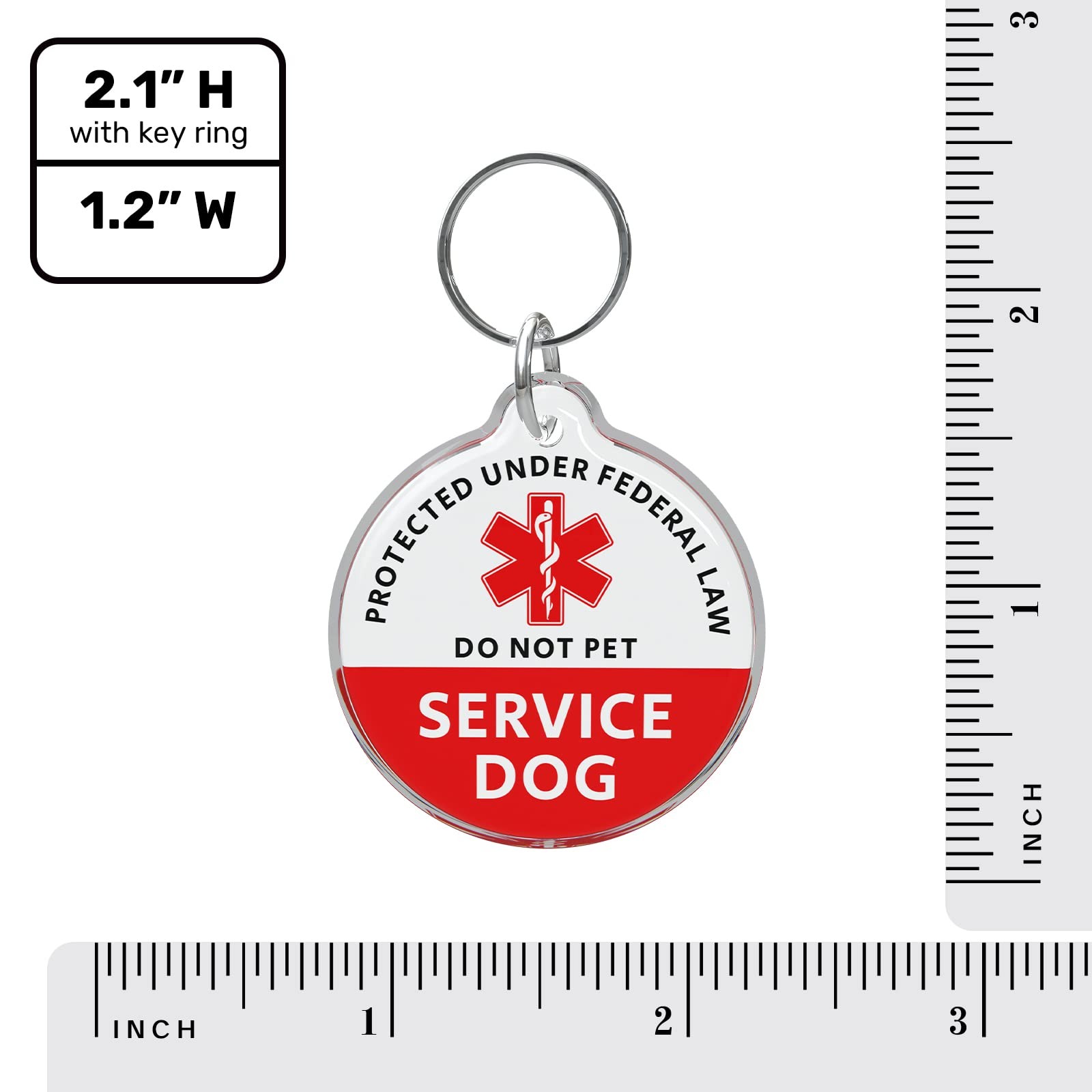 Red Service Animal ID Tag QR Code Online Profile Location Alert For Dog Cat