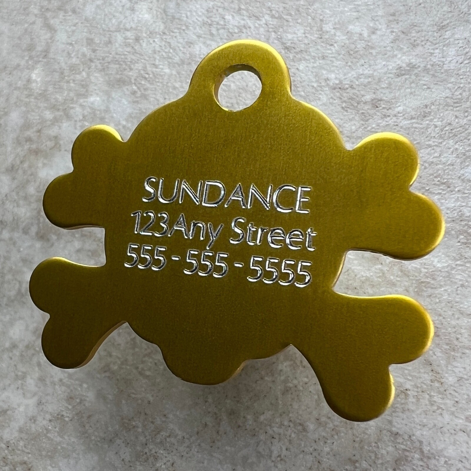 Custom Engraved Dog Tags Personalized Dog Collar Pet Tags Engraved PIRATE COLORS