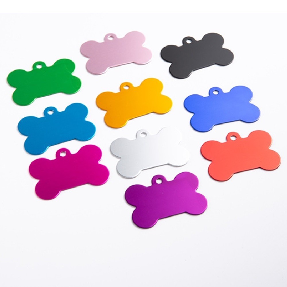 Personalized Pet ID Tags for Dogs and Cats – Custom name tags in various shapes
