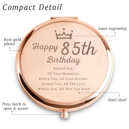 Gifts for Women, Unique Female Presents for 85 Year Old, 85th Birthday