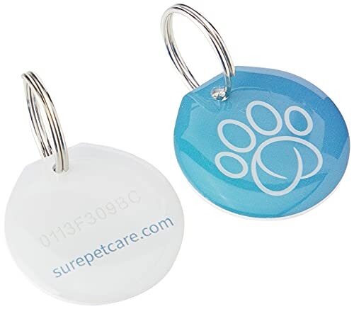 SureFlap RFID Collar Tags for Non-Microchipped Pets Pack of Two