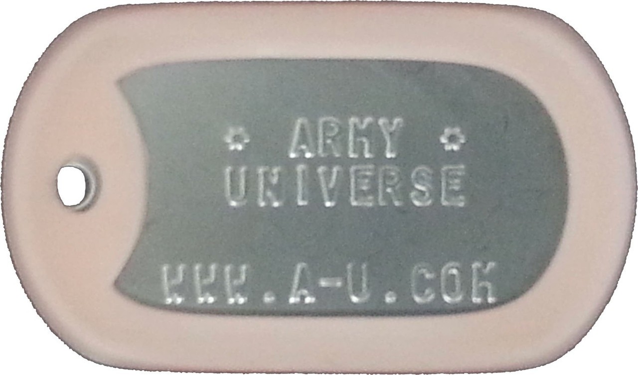 US Military Dog Tag Set ID Matte Metal ID Dog Tags Necklace Complete Set