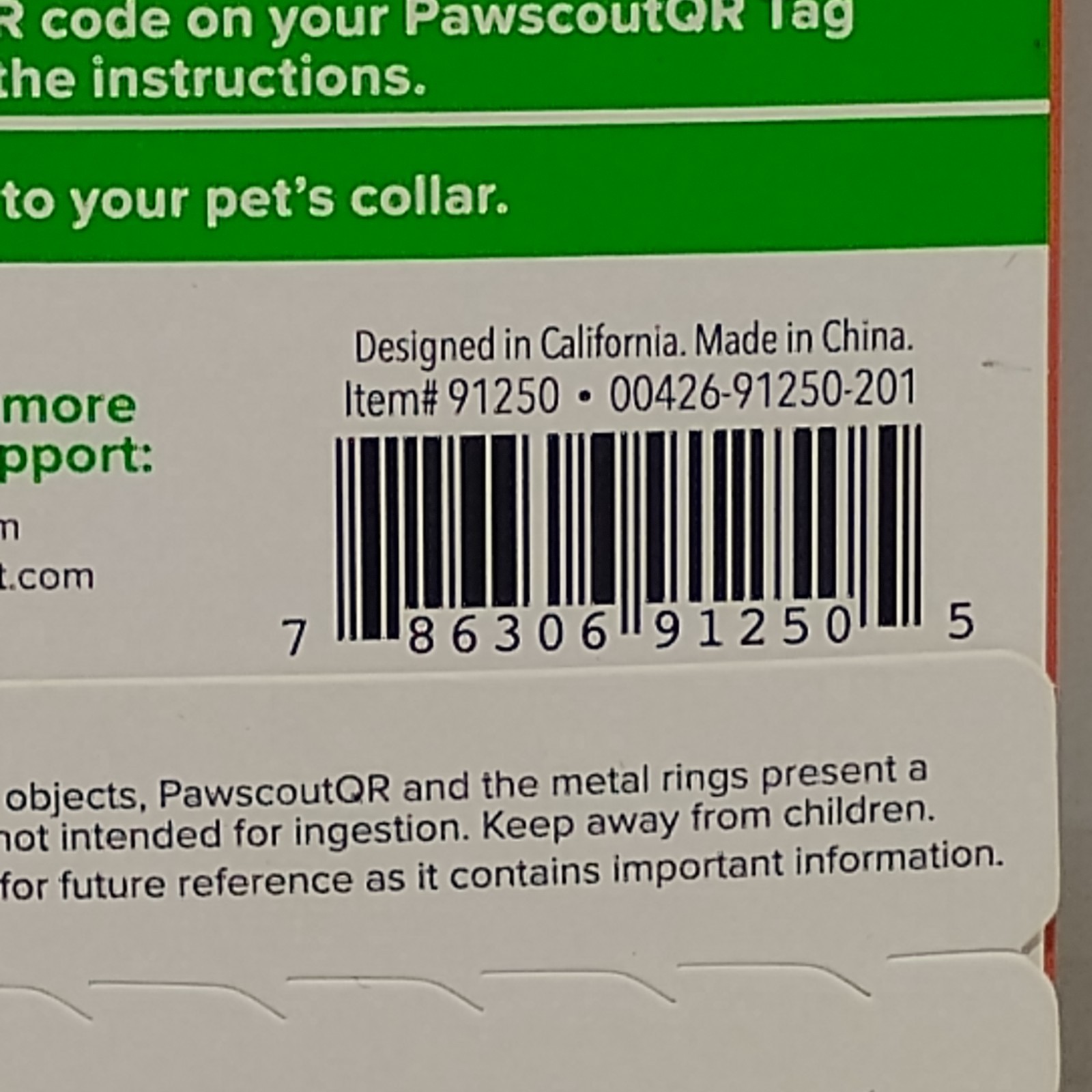 Pawscout QR The Smart Pet Tag Finder for Dogs/Cats Connects To Your Phone