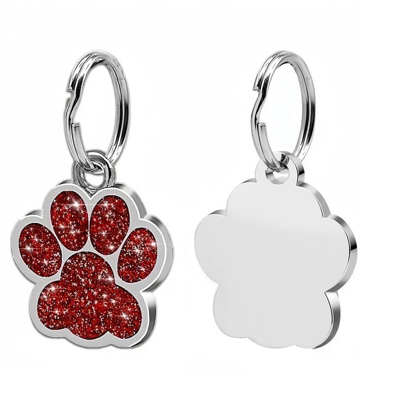 Free Personalized Dog Cat Plate Tags Engraved Puppy Pet Pets Dogs Accessories