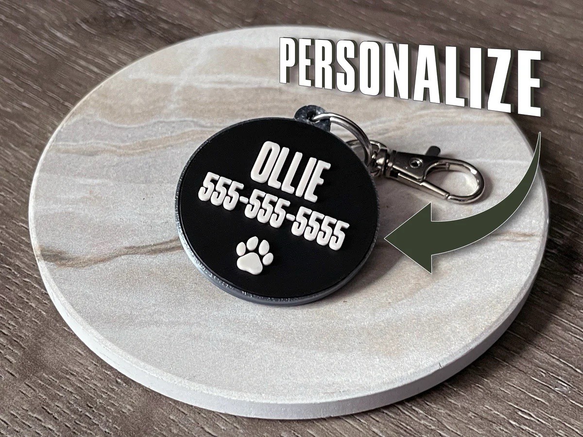 The Last Of Us – Fireflies Customizable Pendant Keychain | Dog Tag | Luggage Tag